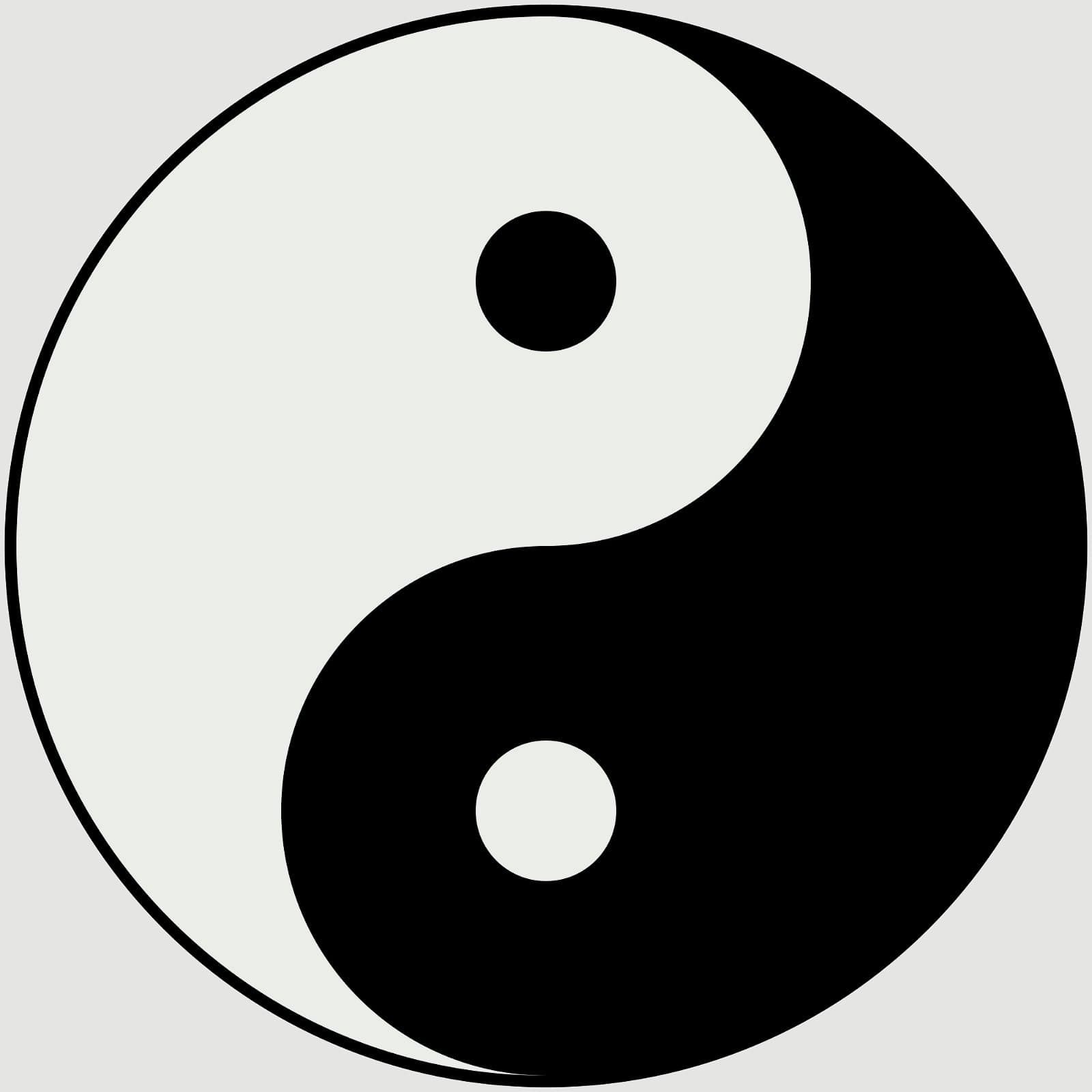 Yin-und-Yang-Zeichen — das Sinnbild der Traditionellen Chinesischen Medizin